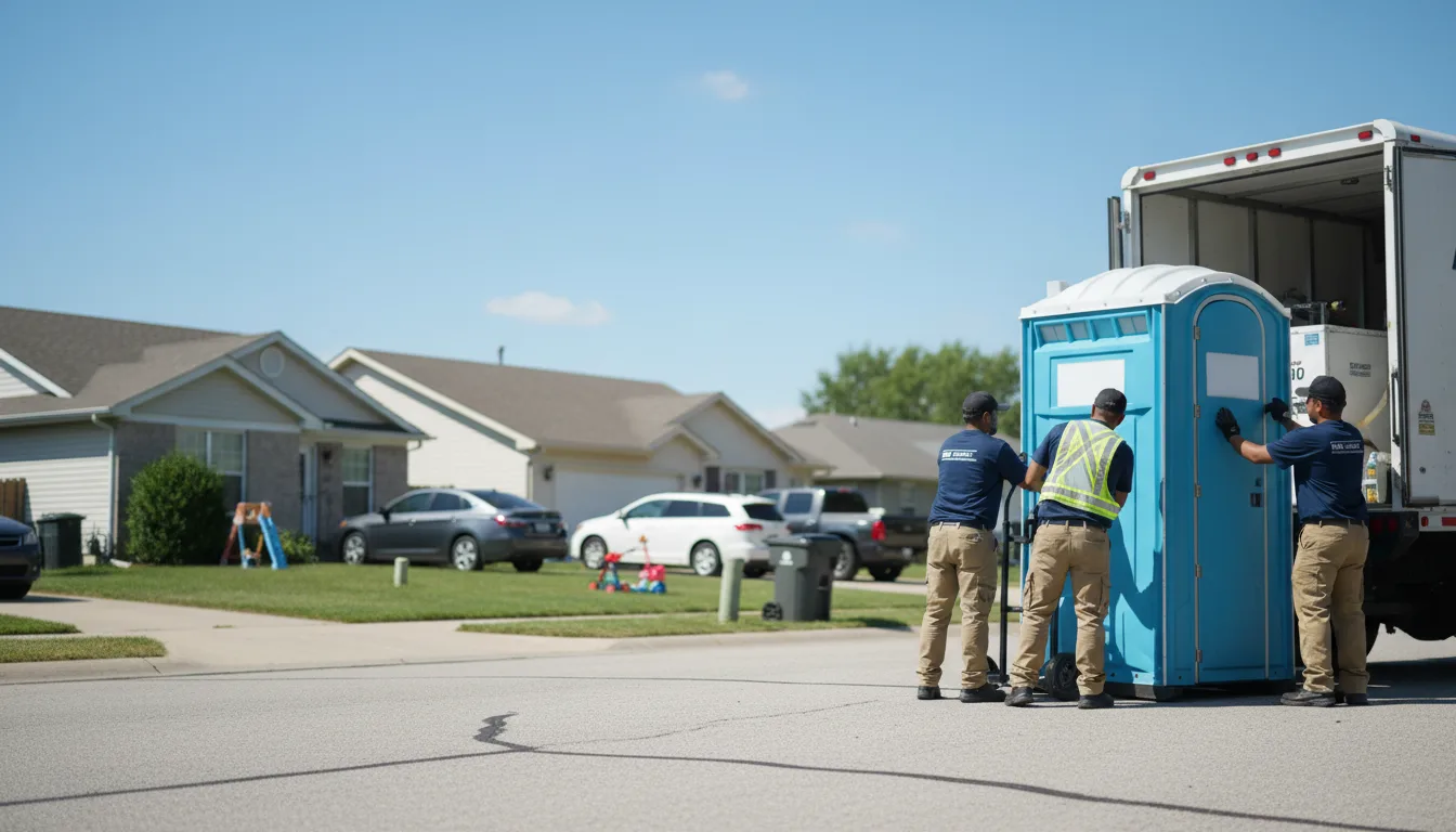 Standard Porta Potty Rentals in Lincoln, MO near me